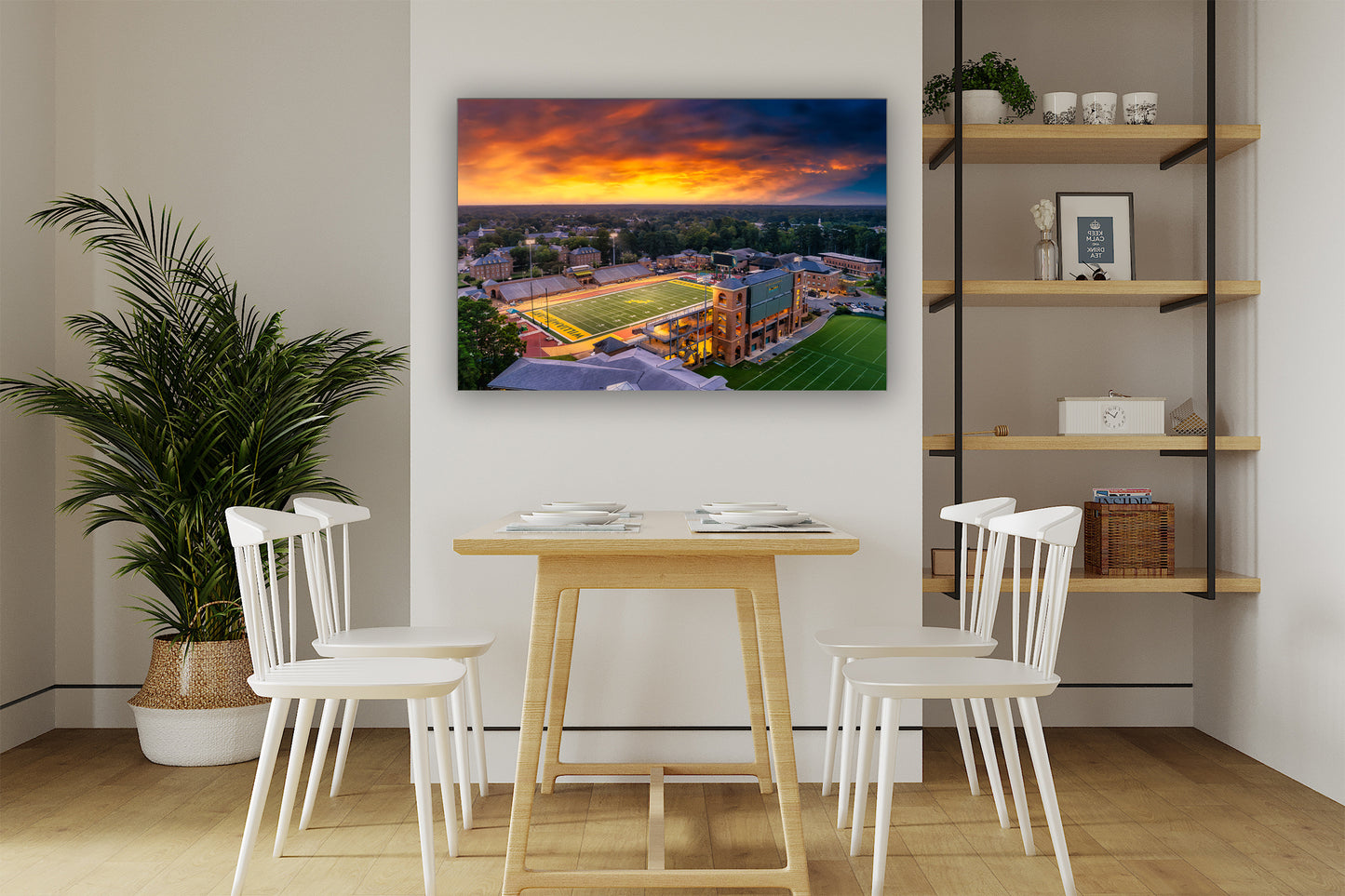 Sunset at Zable Stadium