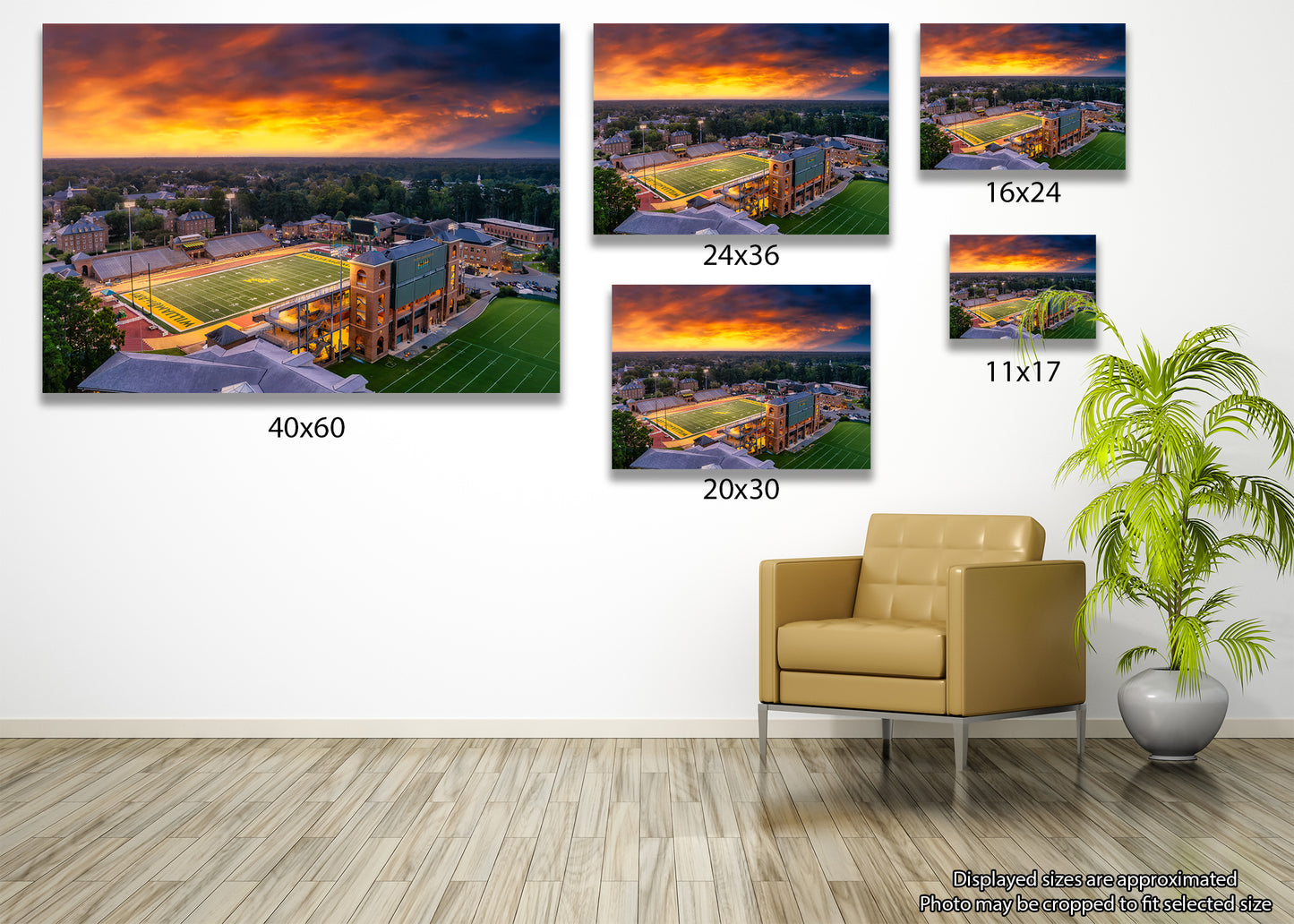 Sunset at Zable Stadium