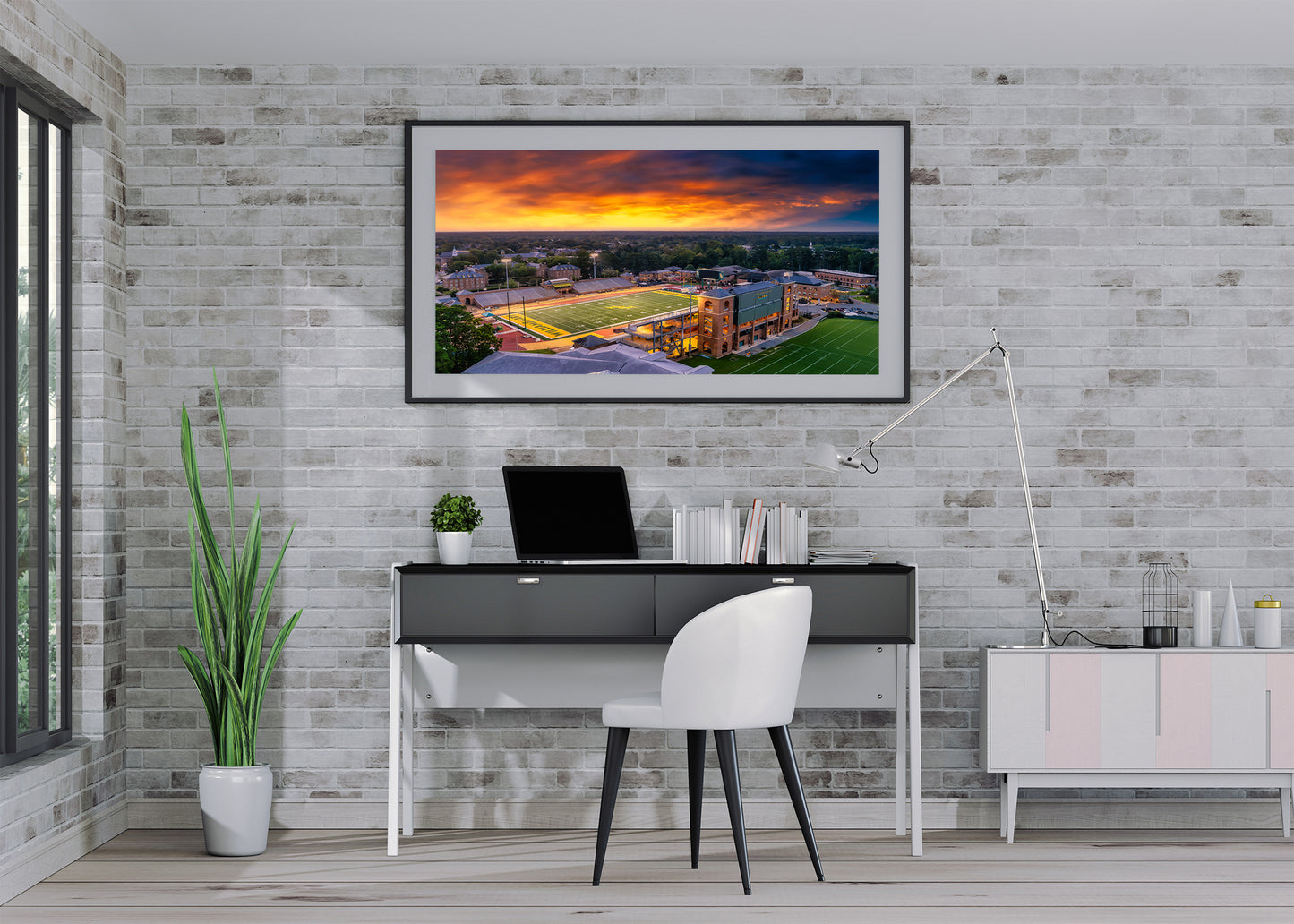 Sunset at Zable Stadium