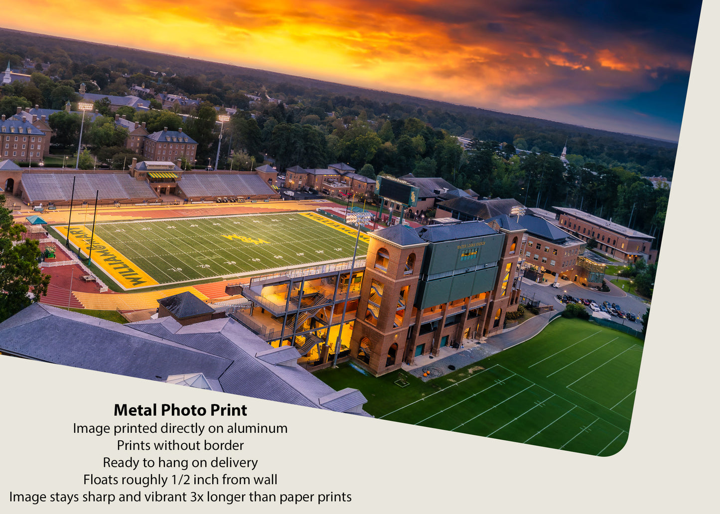 Sunset at Zable Stadium