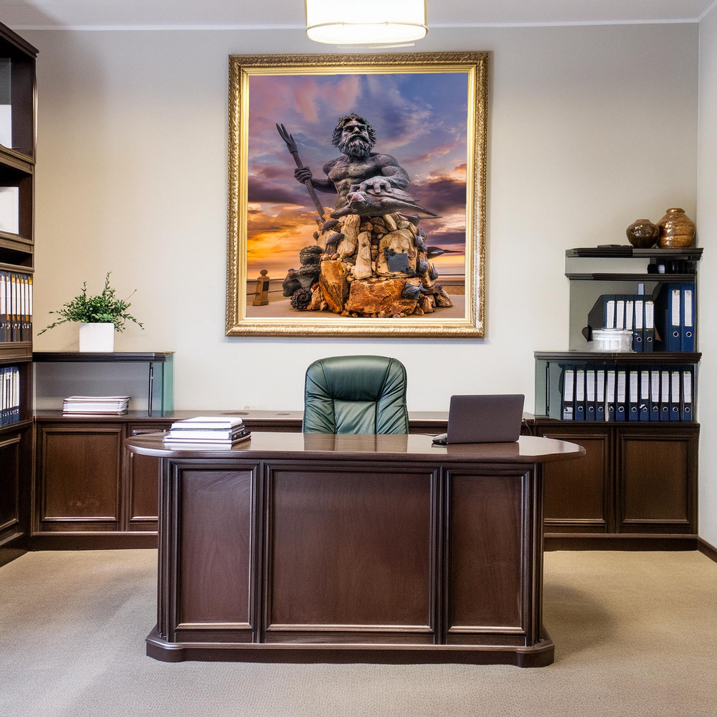 The King and His Turtle