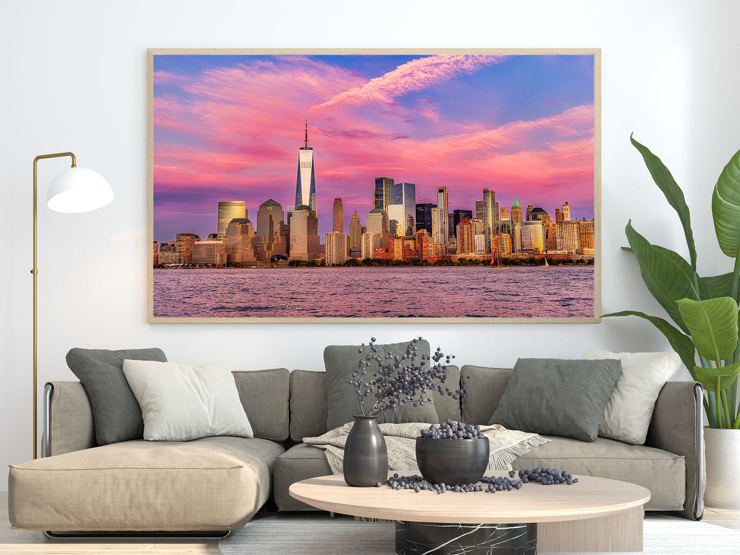 Manhattan al anochecer