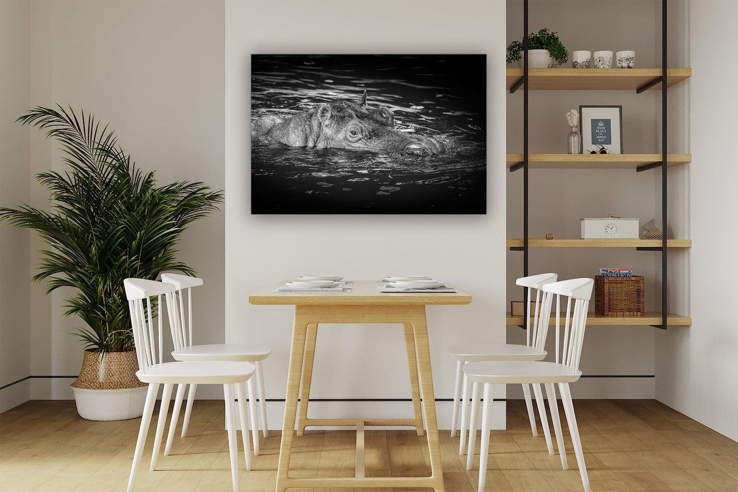 La punta del hipopótamo