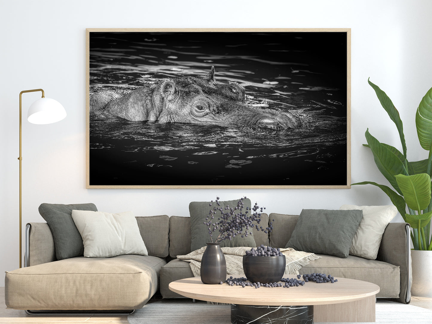 La punta del hipopótamo