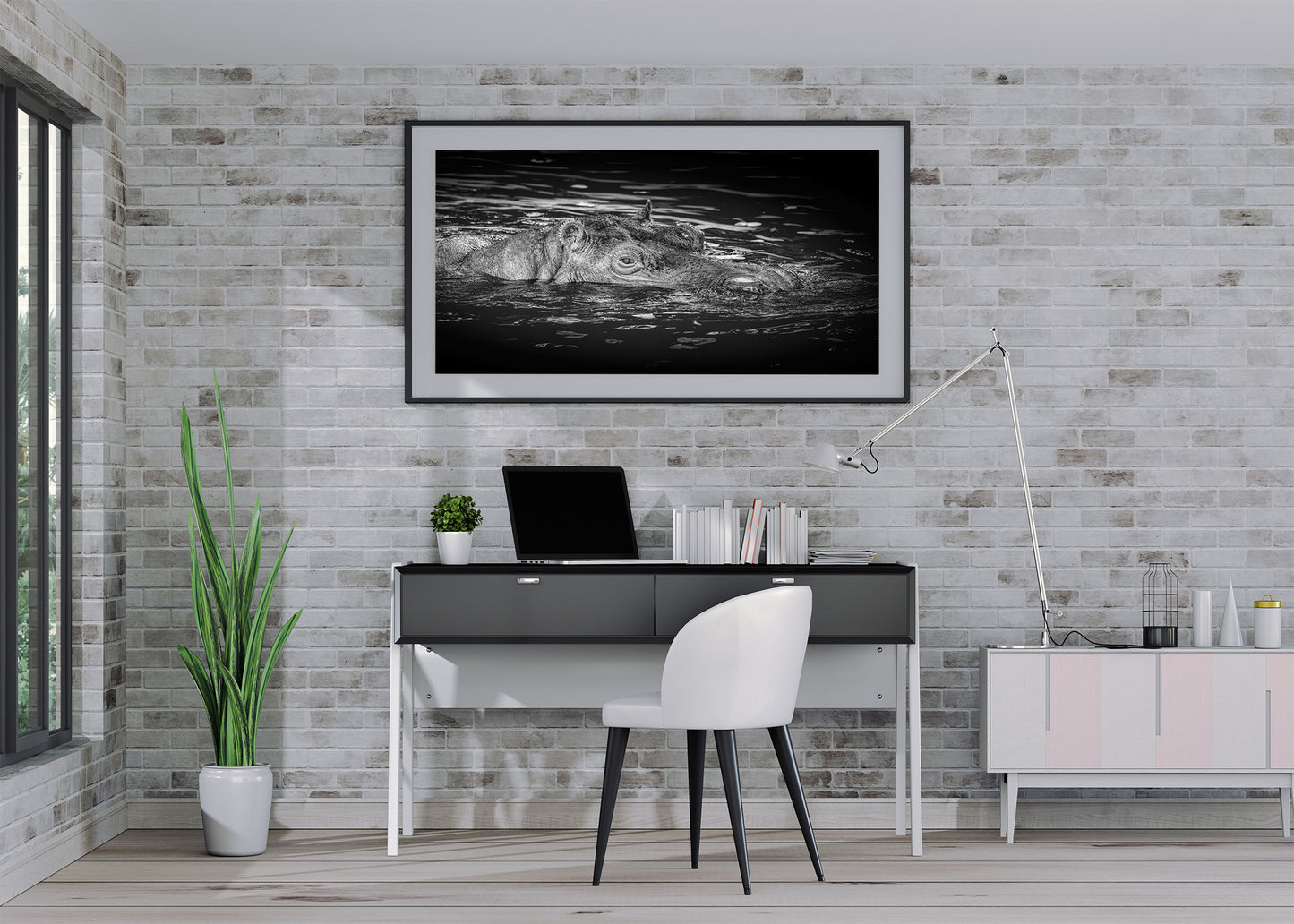 La punta del hipopótamo