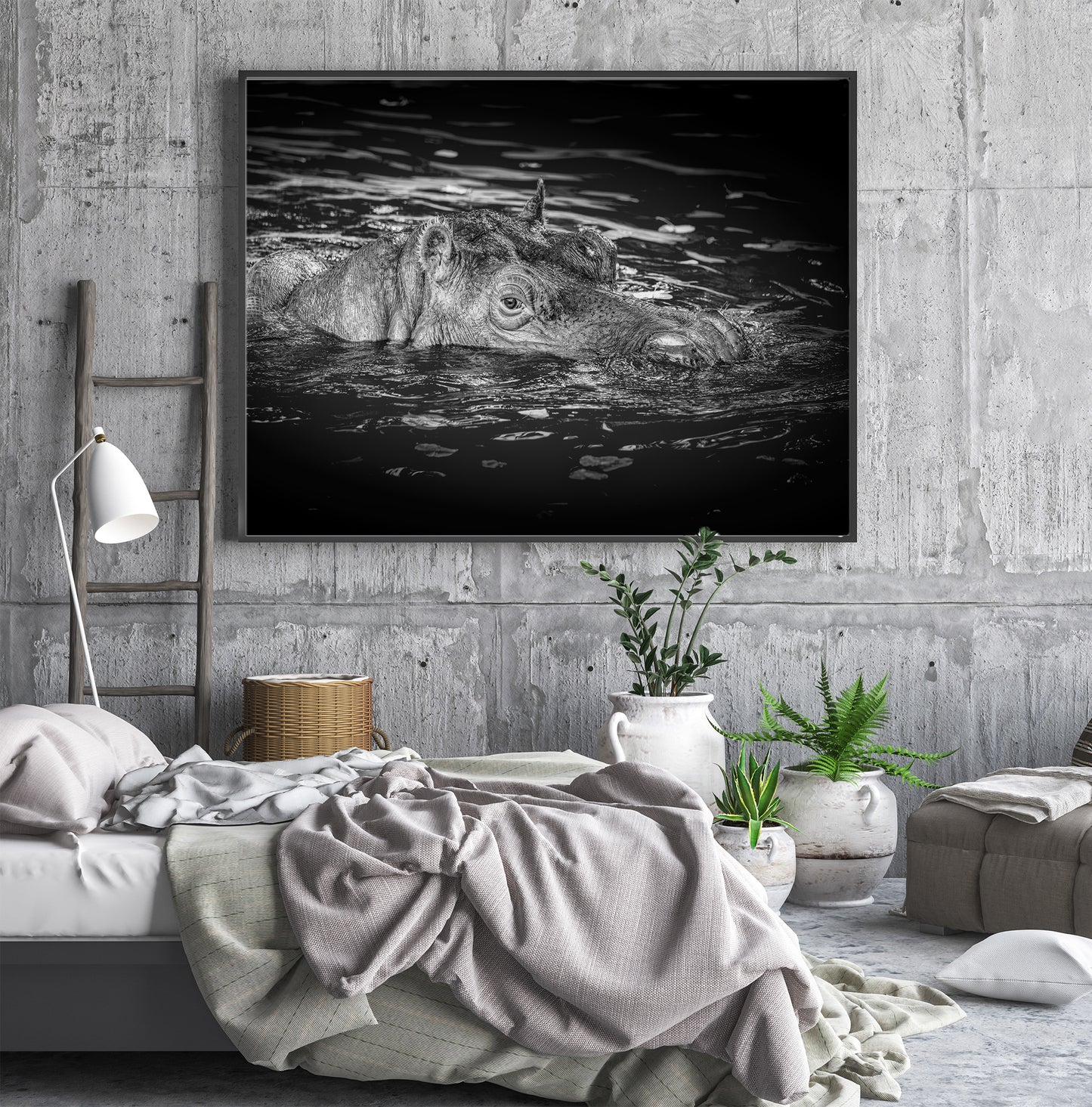 La punta del hipopótamo