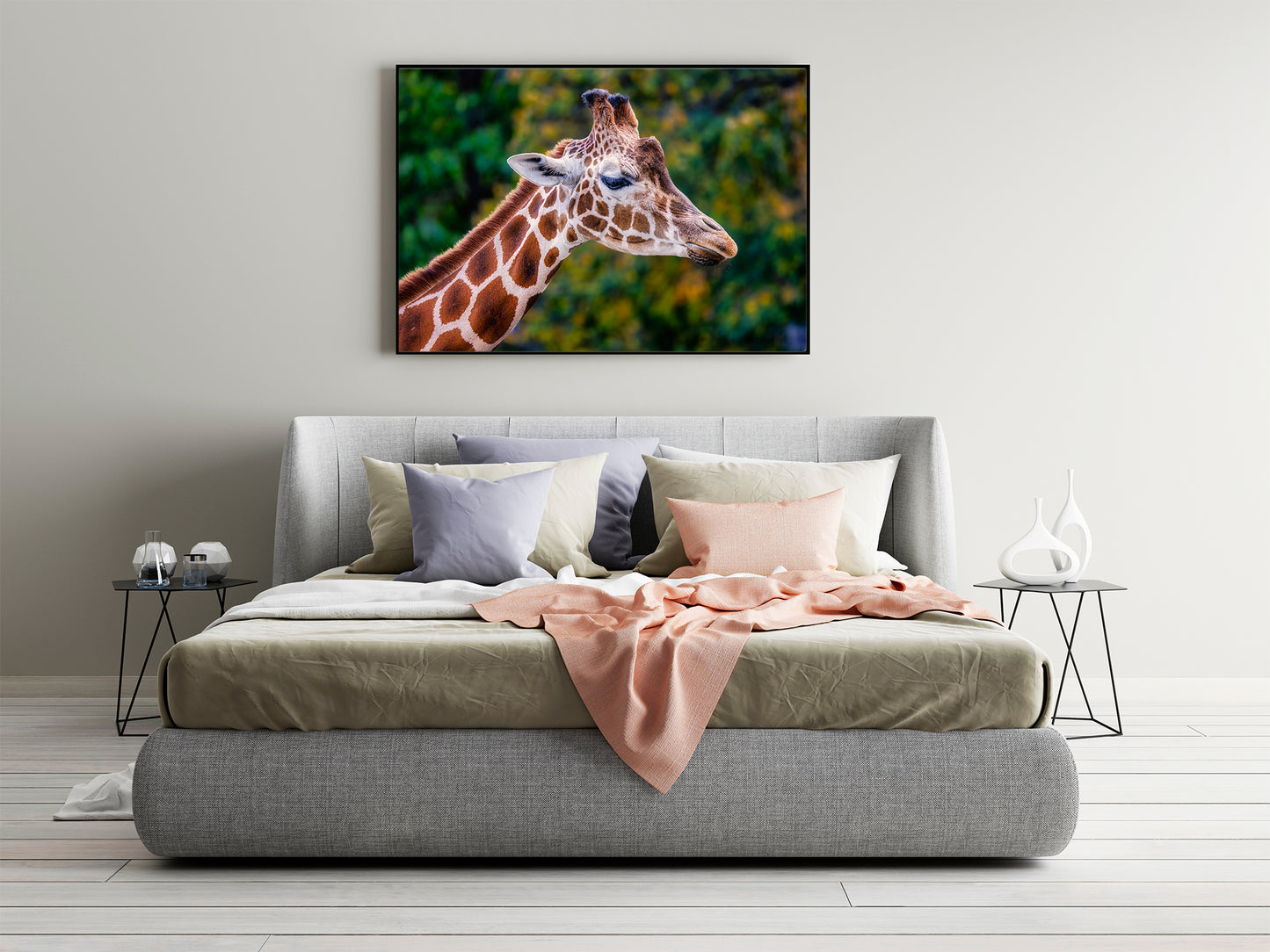 Giraffe in Profile