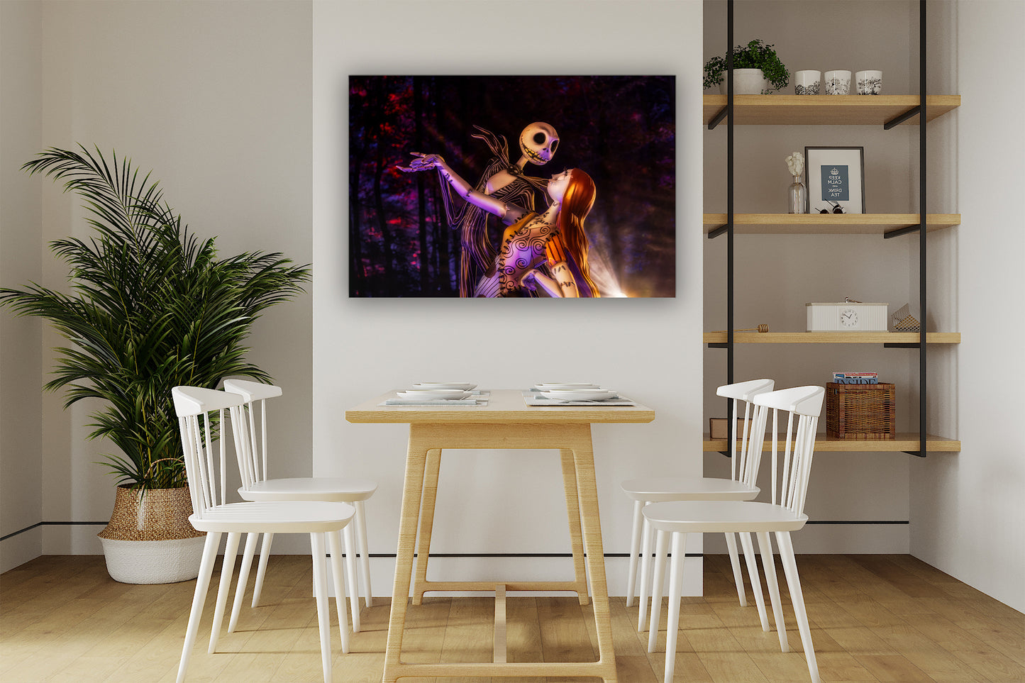 Vals iluminado por la luna de Jack y Sally 