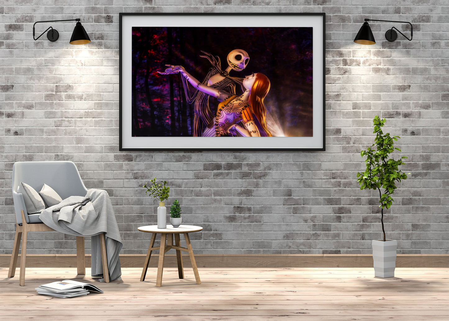 Vals iluminado por la luna de Jack y Sally 