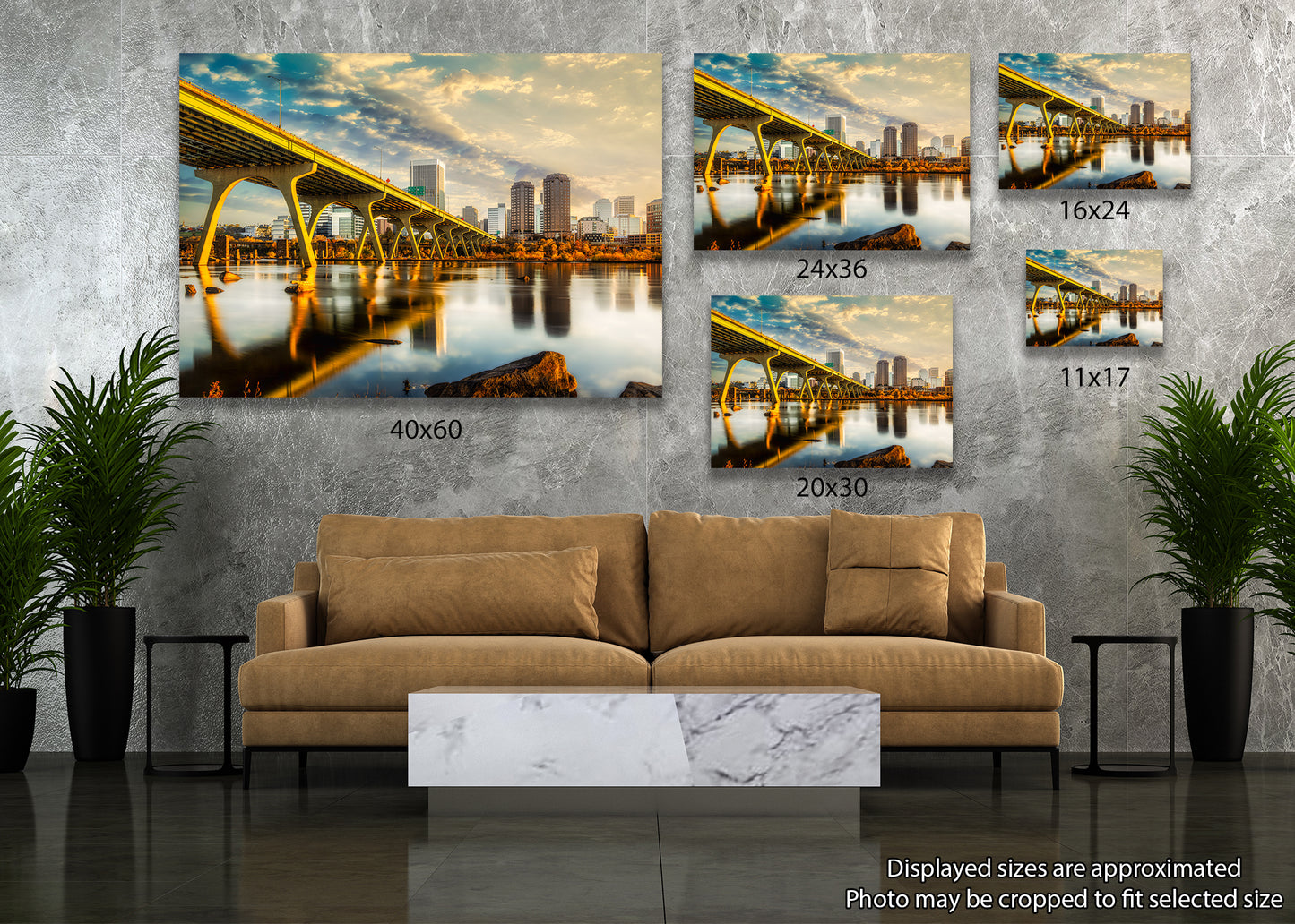 Resplandor del río James