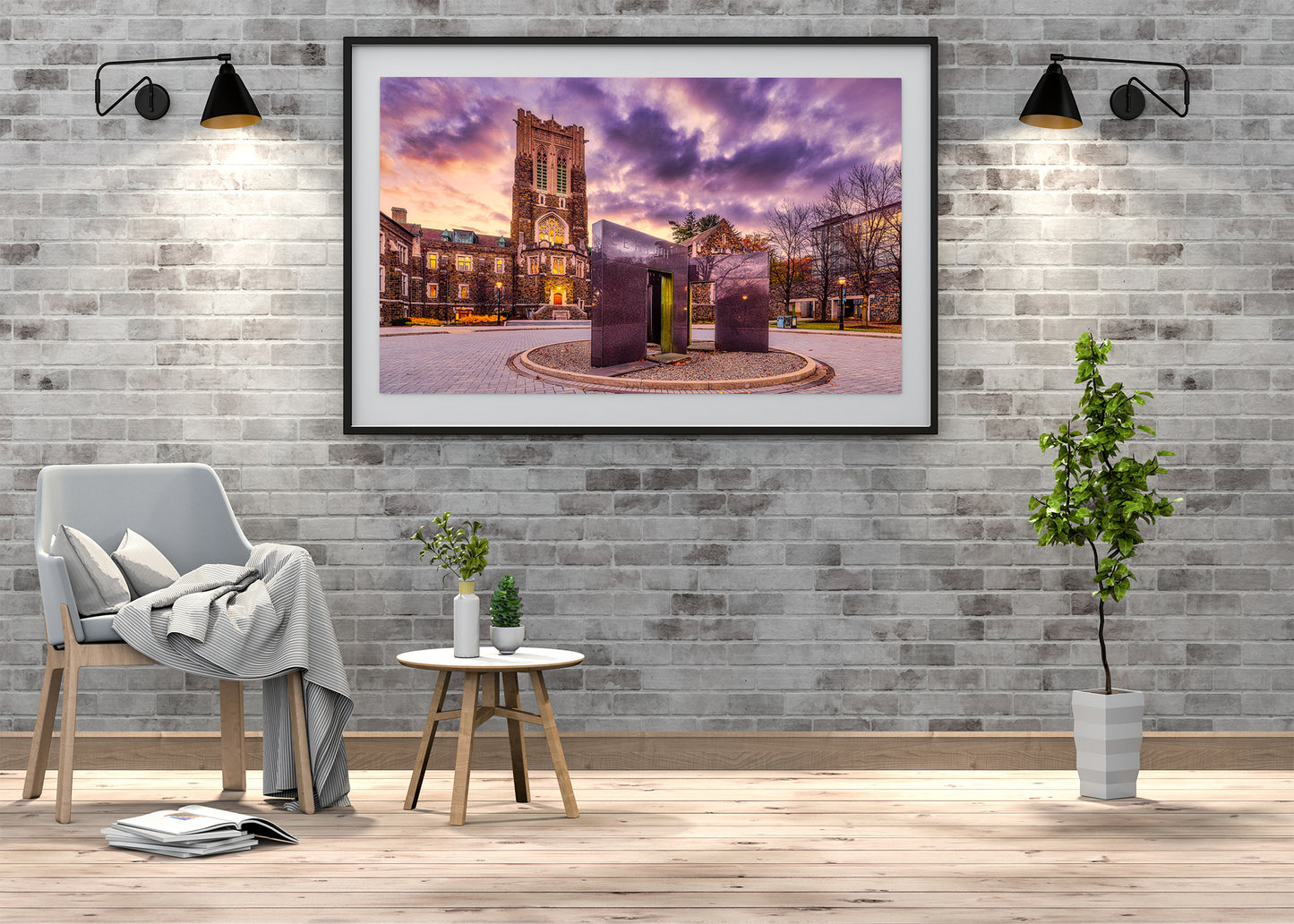 Amanecer rosa en Lehigh