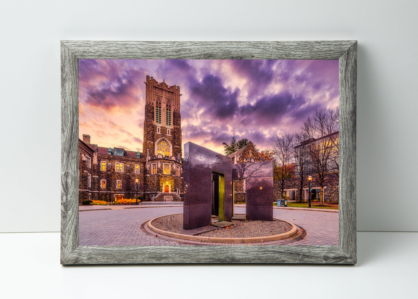 Amanecer rosa en Lehigh