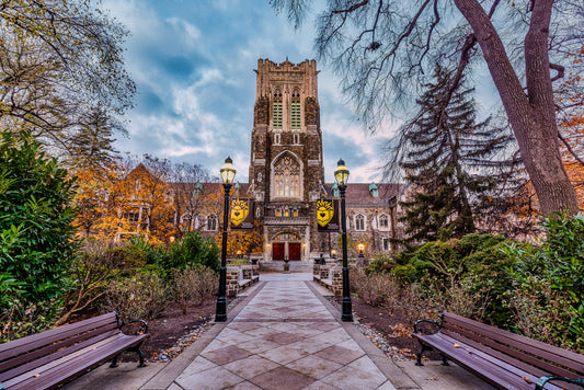 Lehigh bajo la luz del otoño