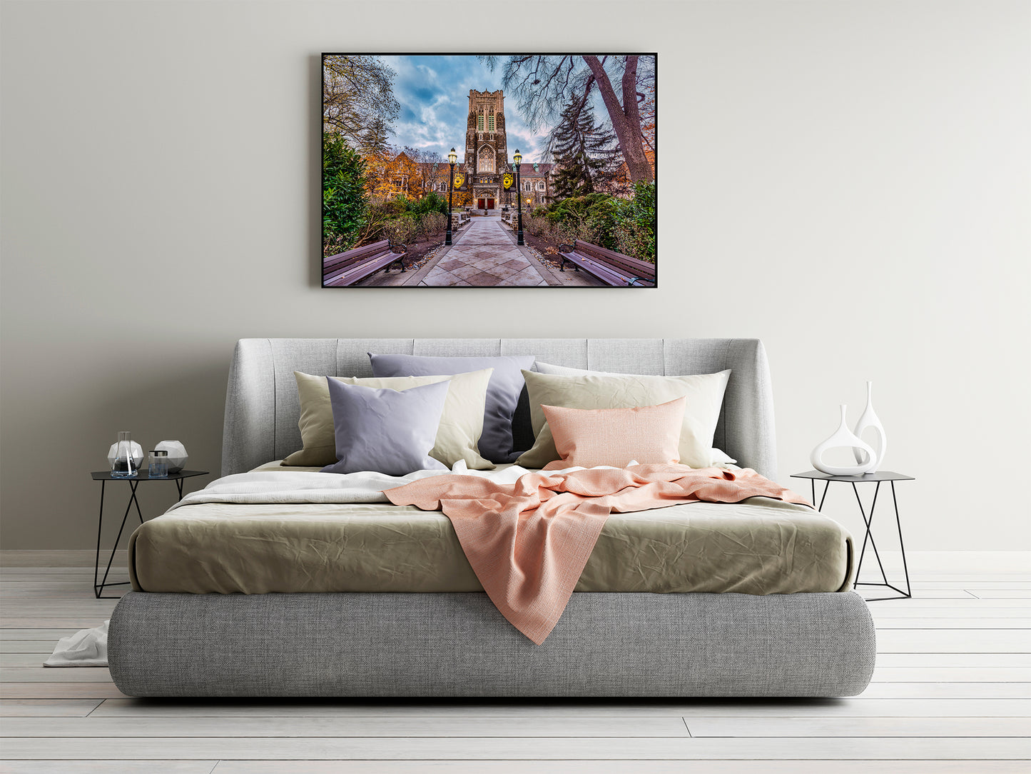 Lehigh bajo la luz del otoño