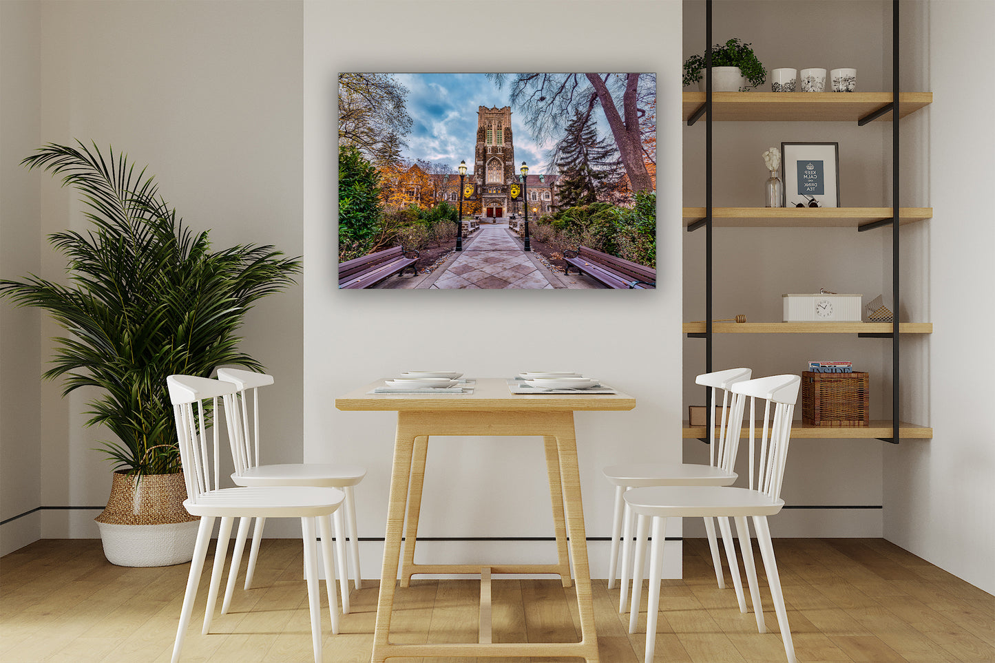 Lehigh bajo la luz del otoño