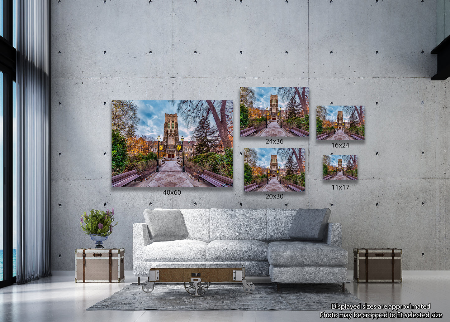 Lehigh bajo la luz del otoño