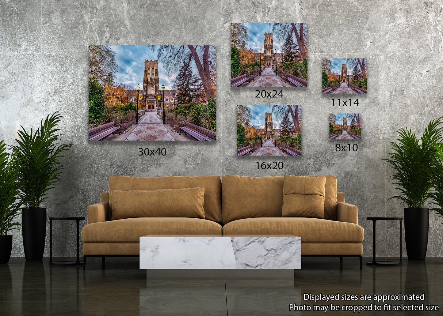 Lehigh bajo la luz del otoño