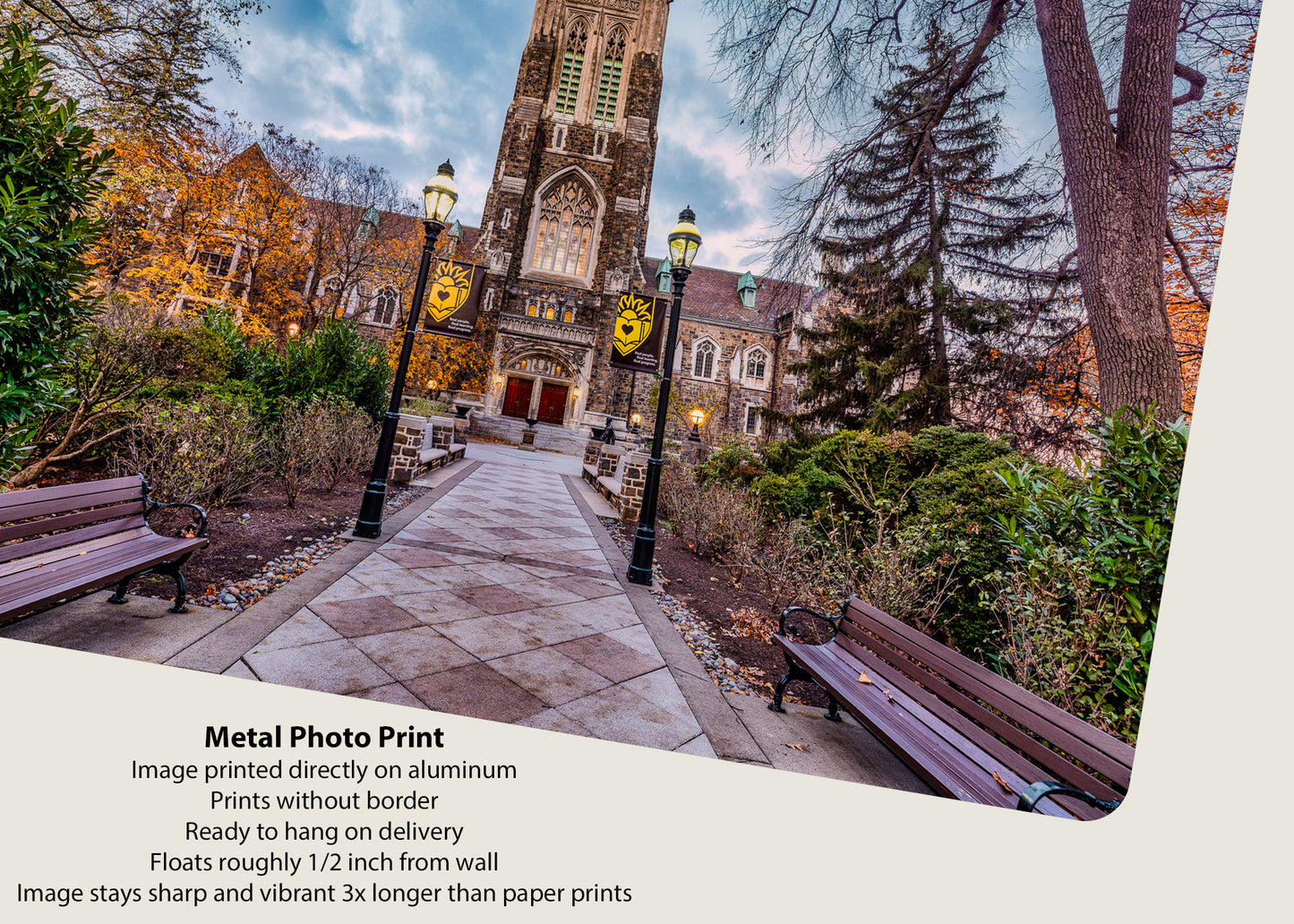 Lehigh bajo la luz del otoño