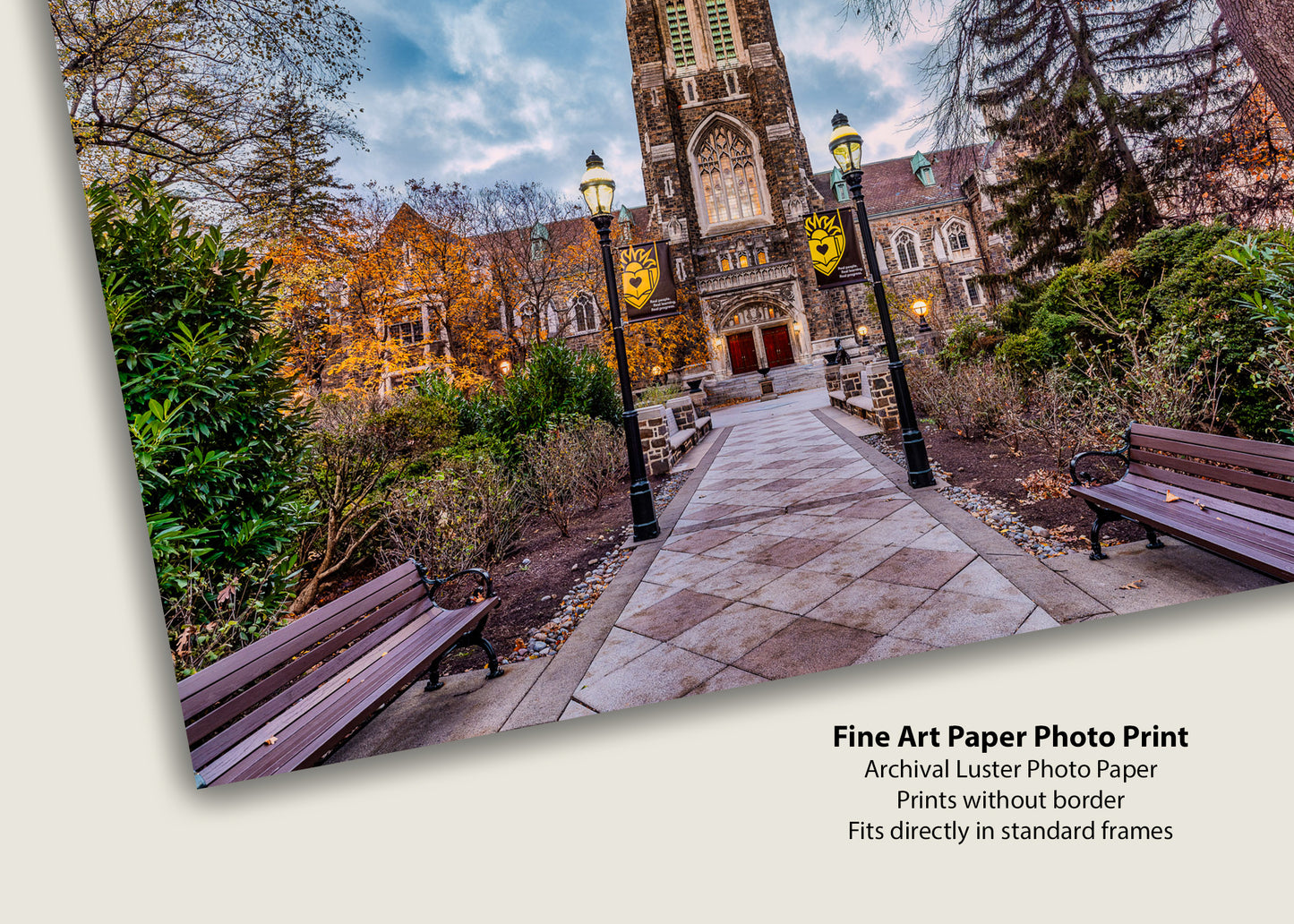 Lehigh bajo la luz del otoño