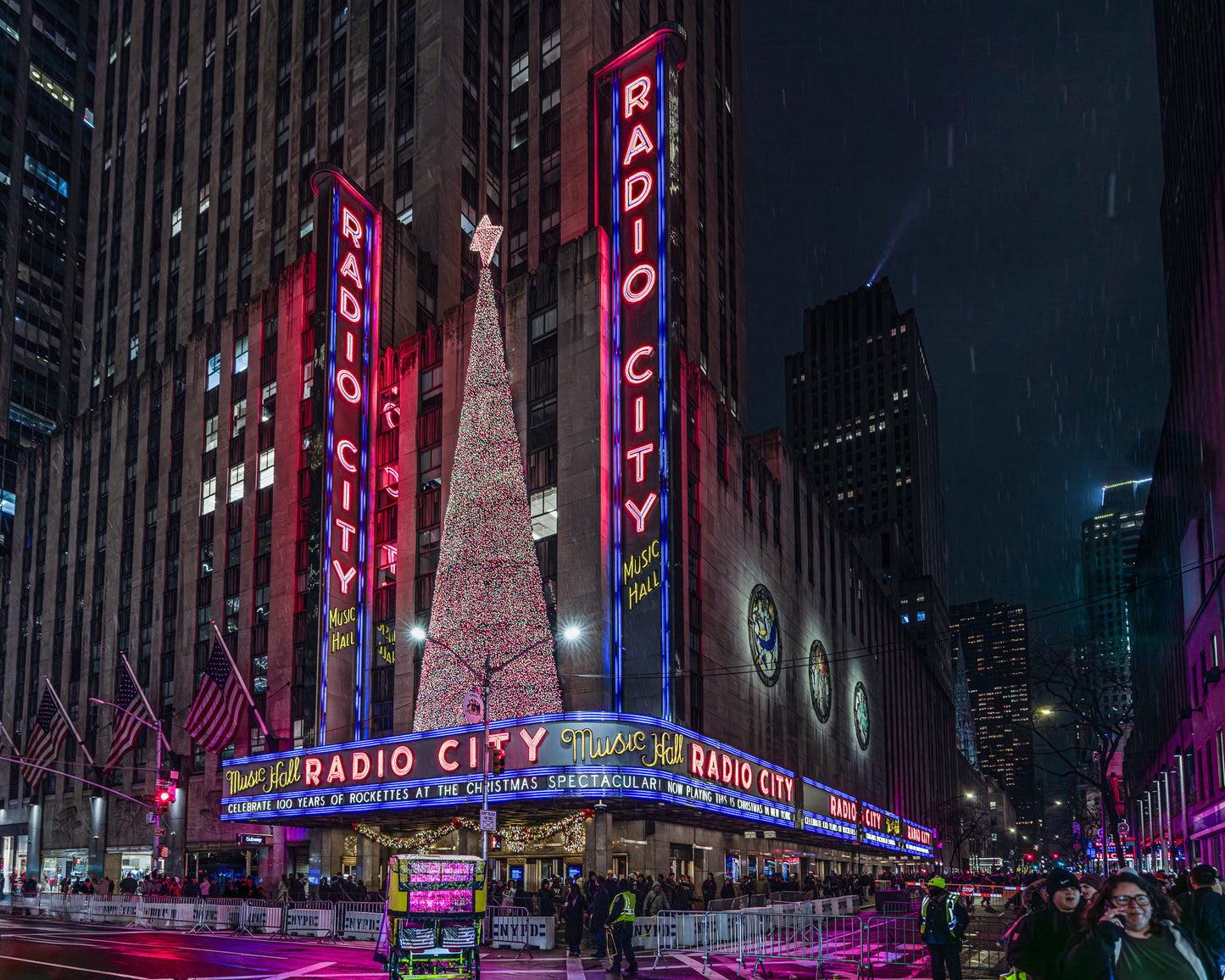 Radio City in Winter Light