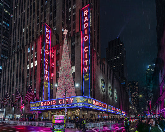 Radio City in Winter Light