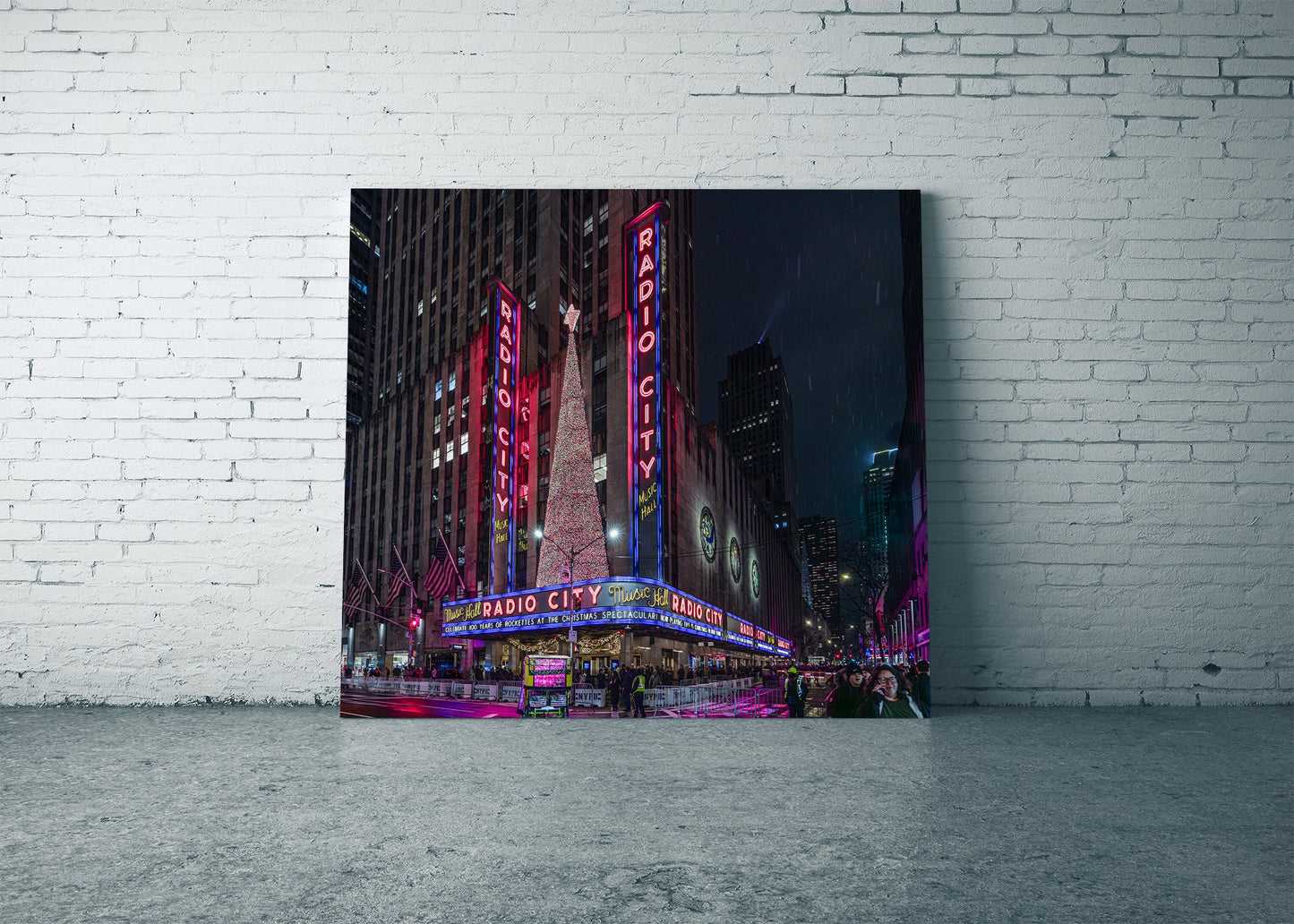 Radio City in Winter Light