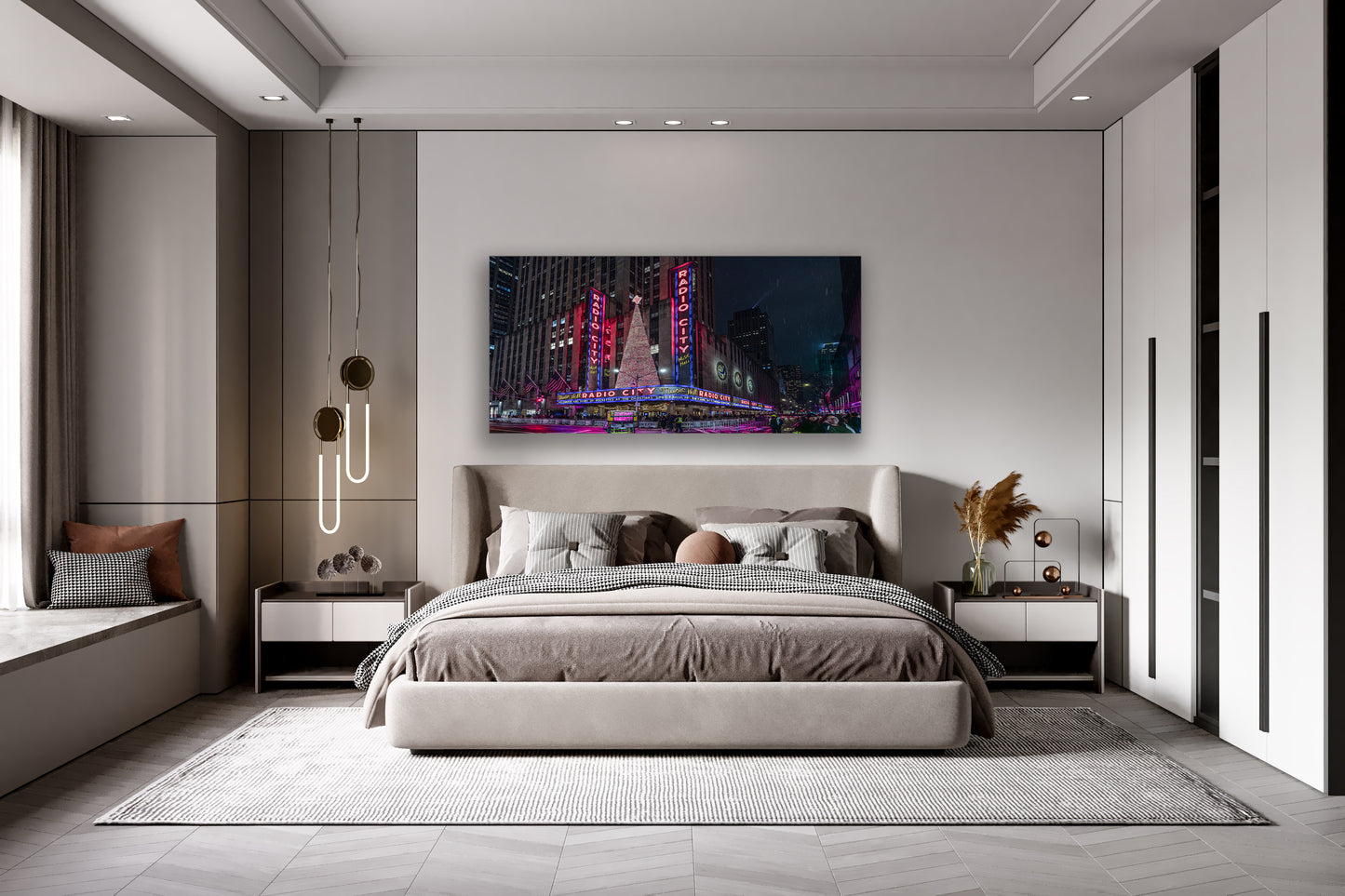 Radio City in Winter Light