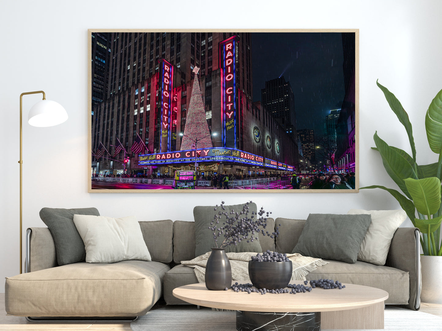 Radio City in Winter Light