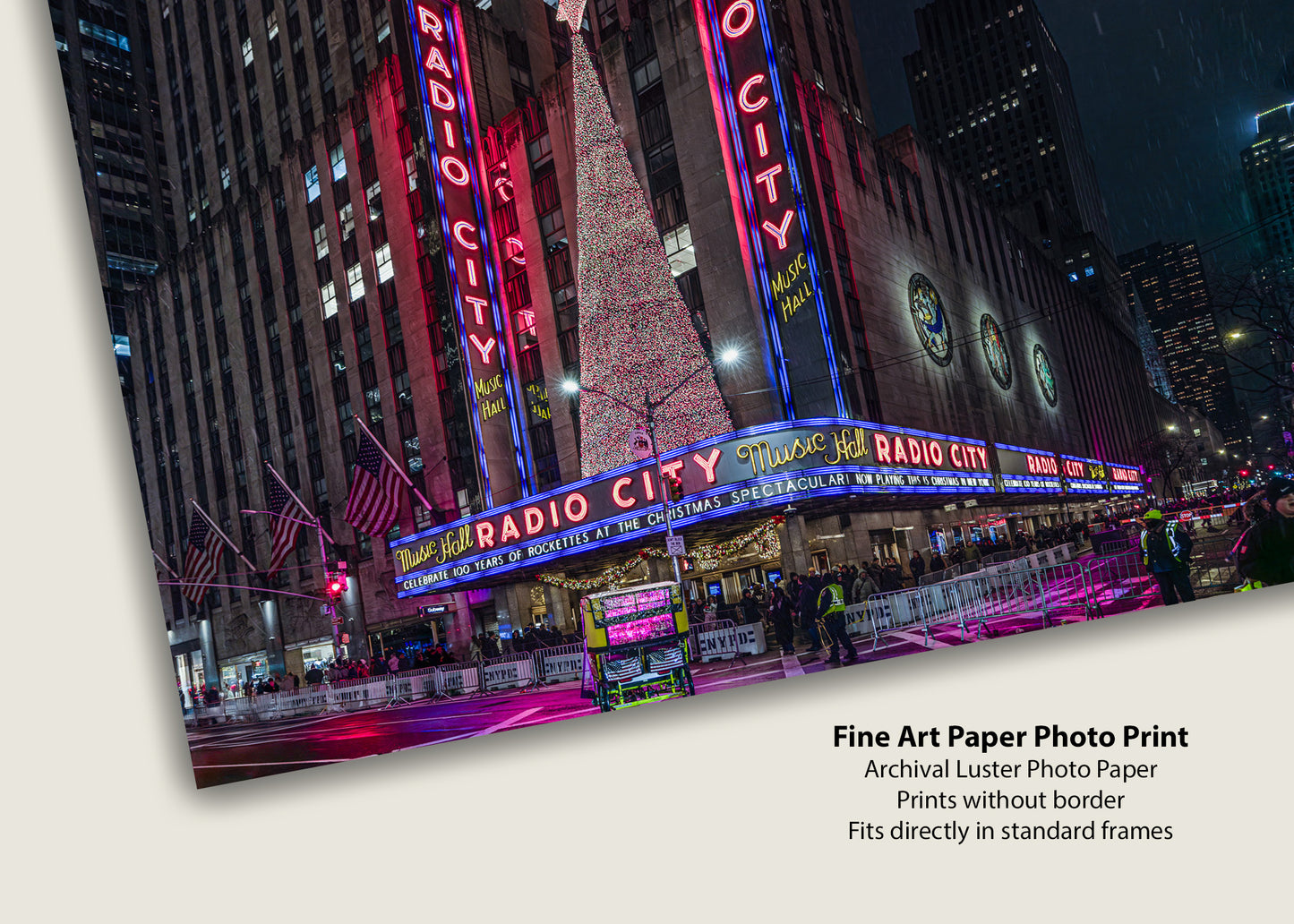 Radio City in Winter Light