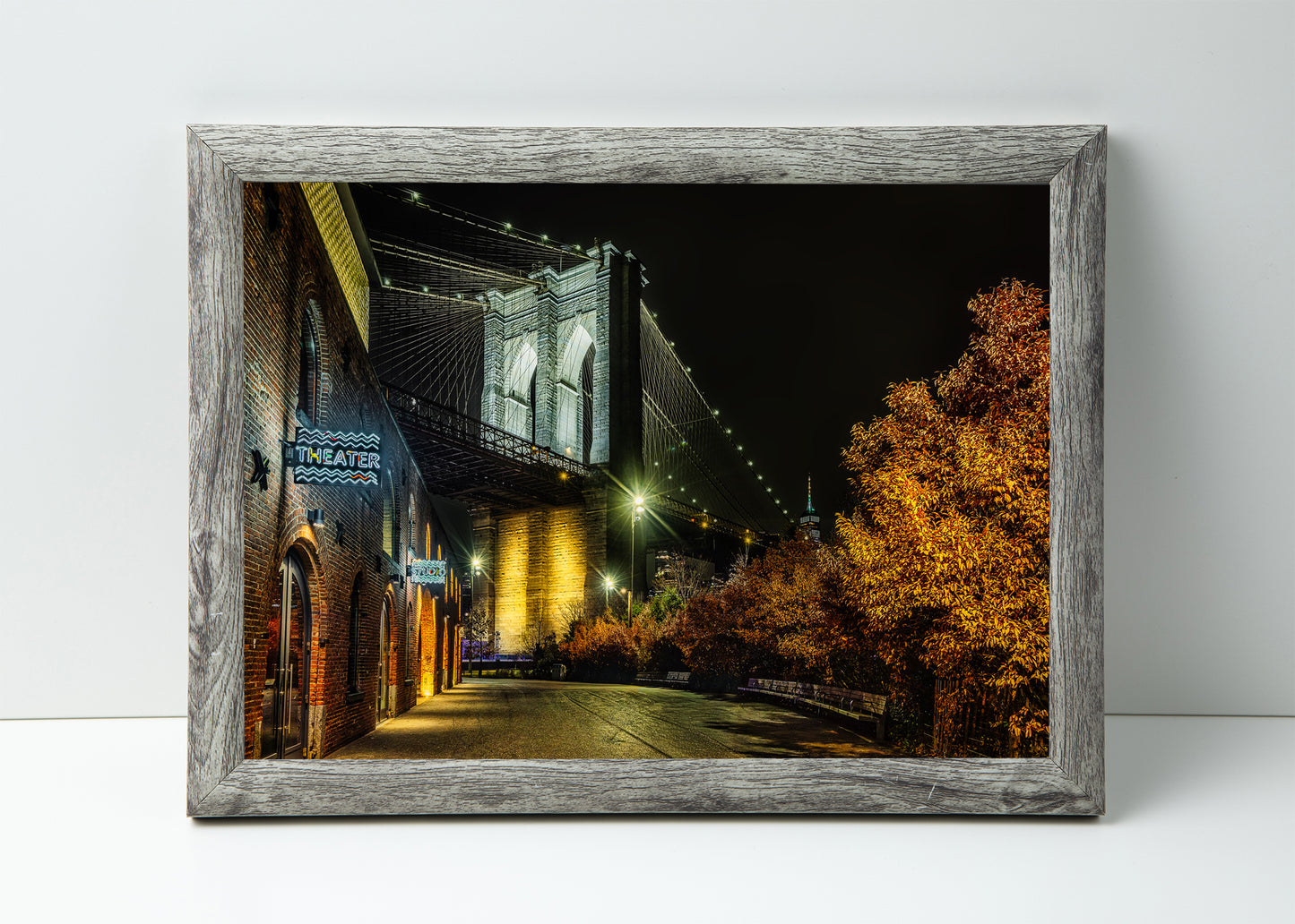 Brooklyn Bridge After Dark