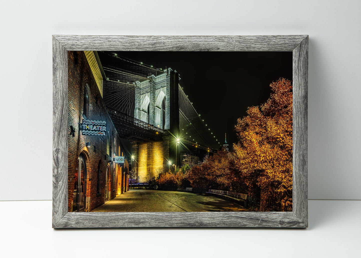 Brooklyn Bridge After Dark