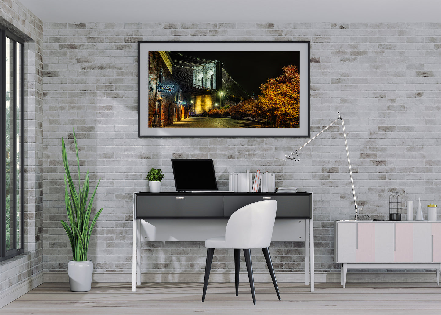 Brooklyn Bridge After Dark