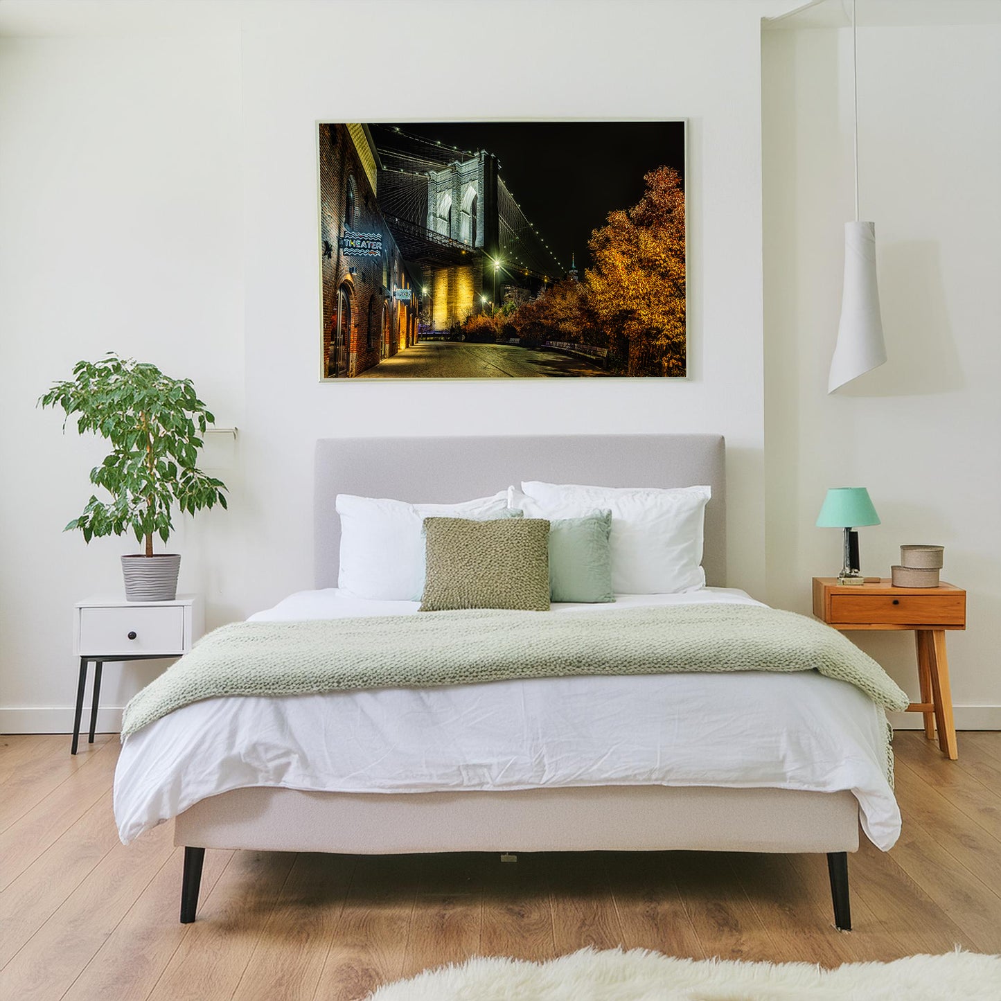 Brooklyn Bridge After Dark