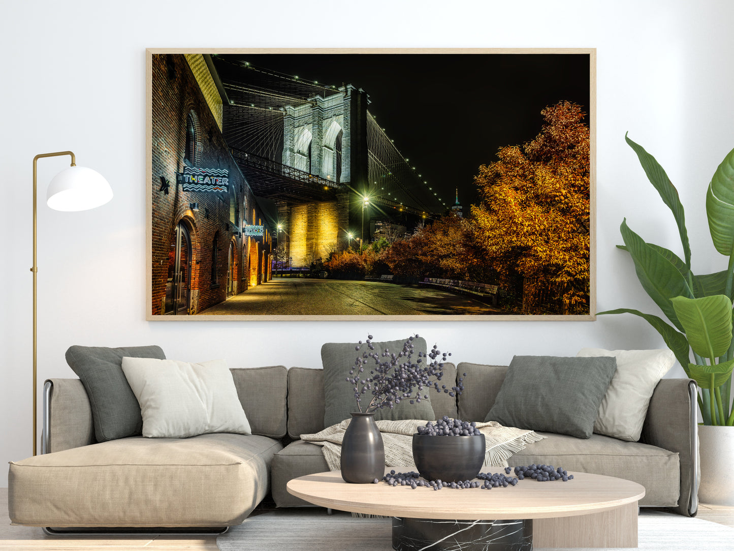 Brooklyn Bridge After Dark