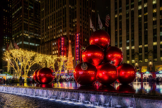 Ornaments Under the City Lights