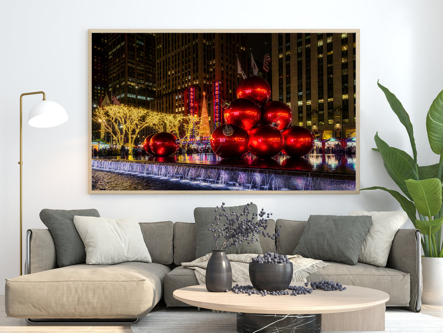 Ornaments Under the City Lights