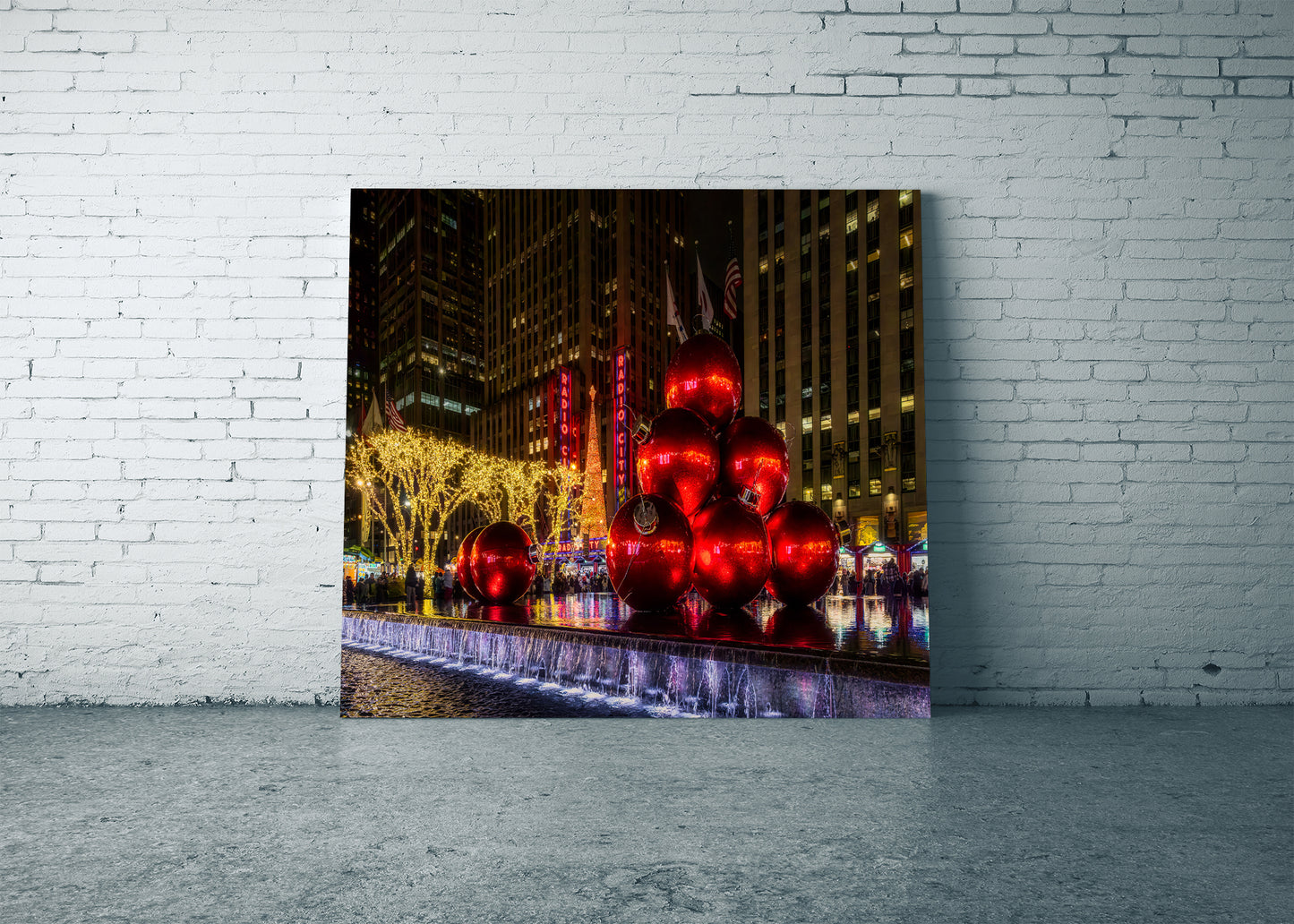 Ornaments Under the City Lights