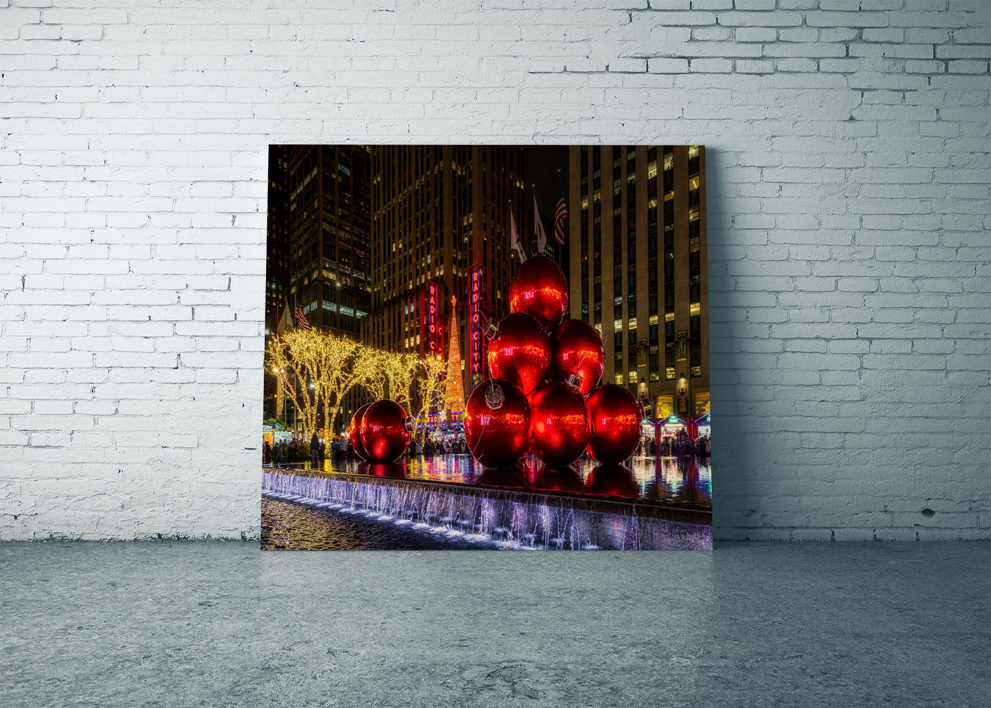 Ornaments Under the City Lights
