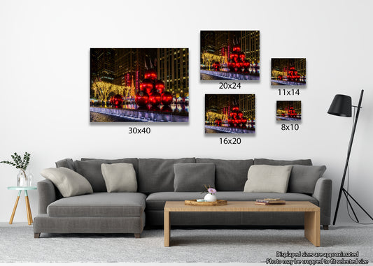 Ornaments Under the City Lights