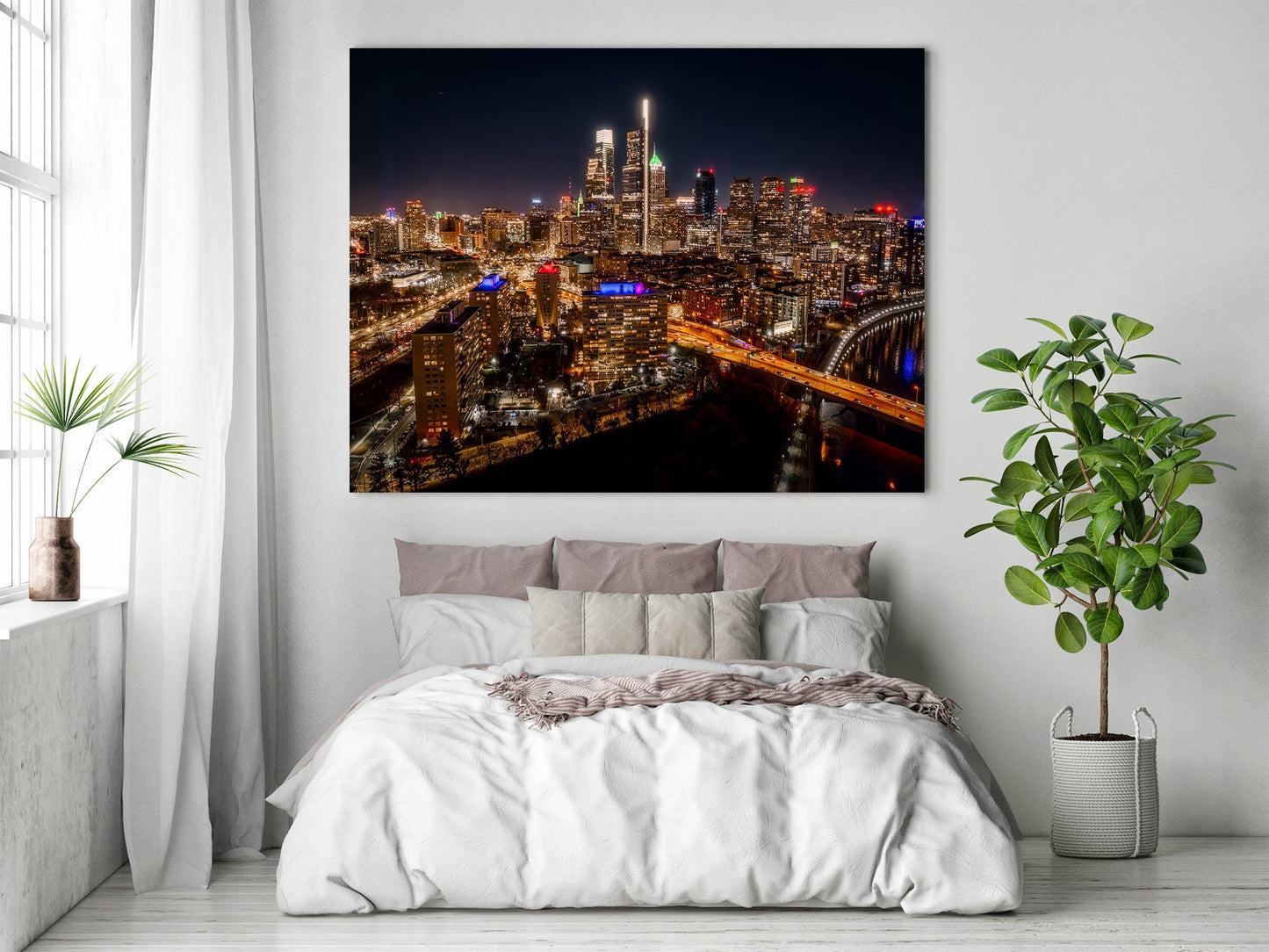 Philadelphia Skyline at Night