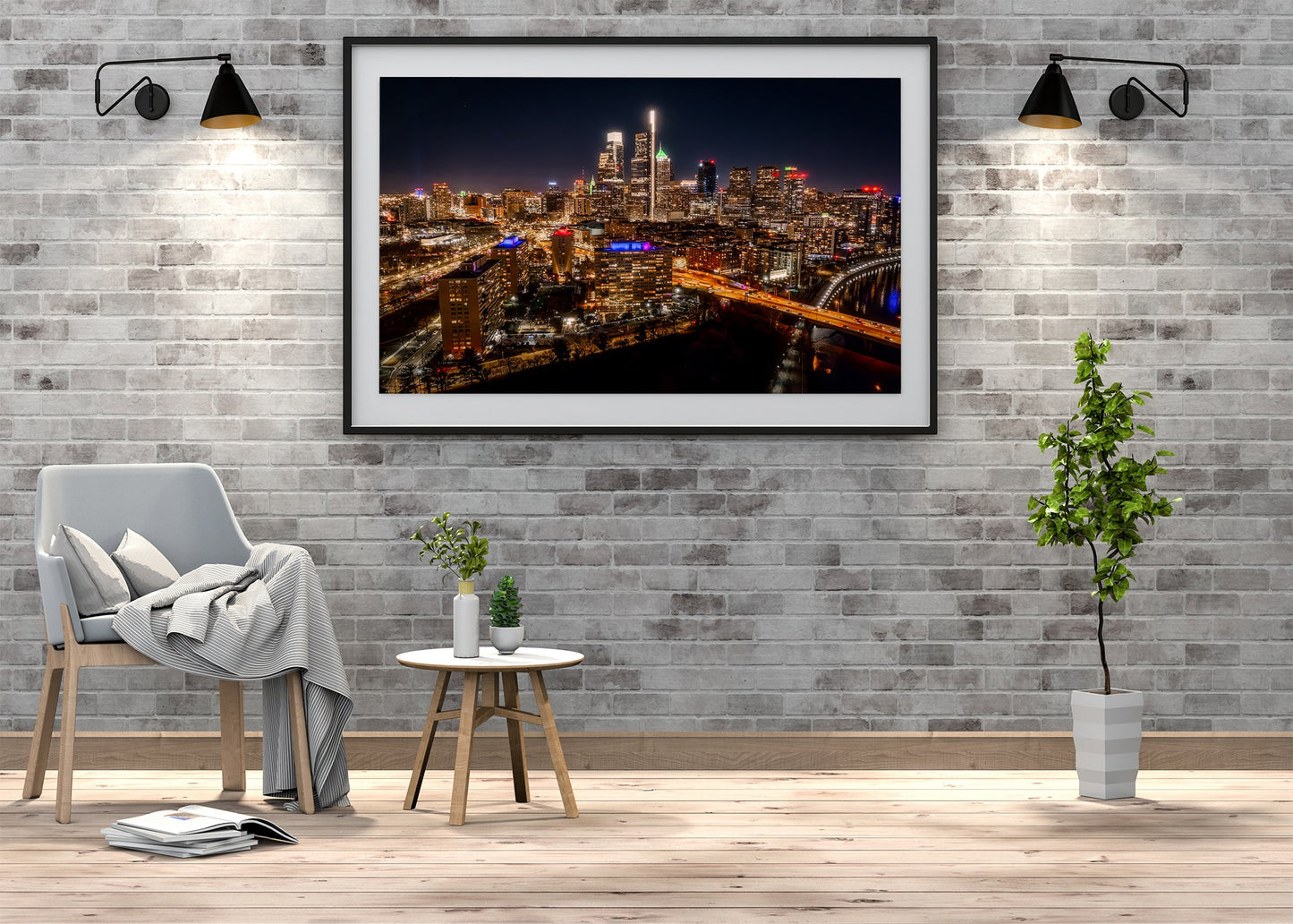 Philadelphia Skyline at Night
