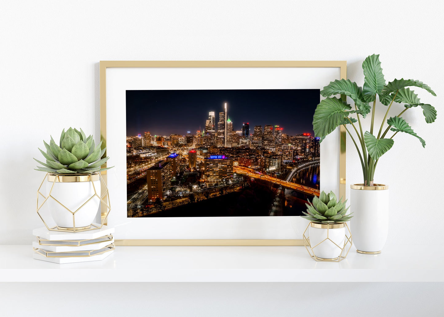 Philadelphia Skyline at Night