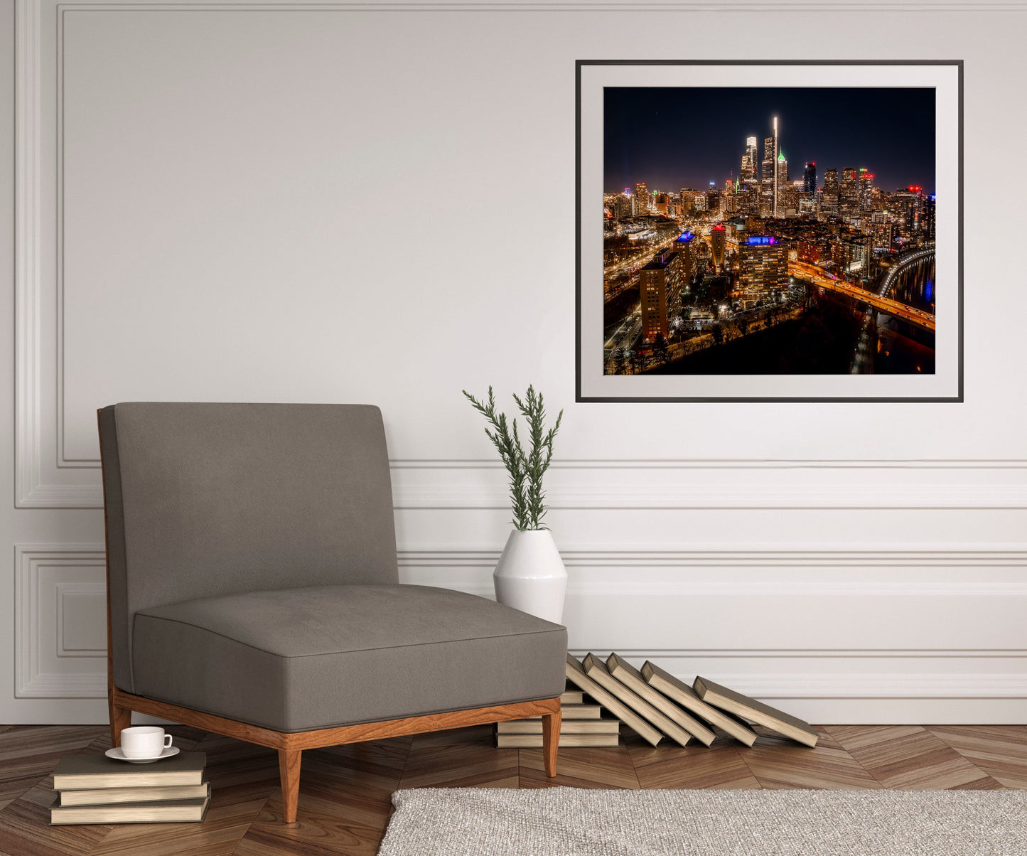 Philadelphia Skyline at Night