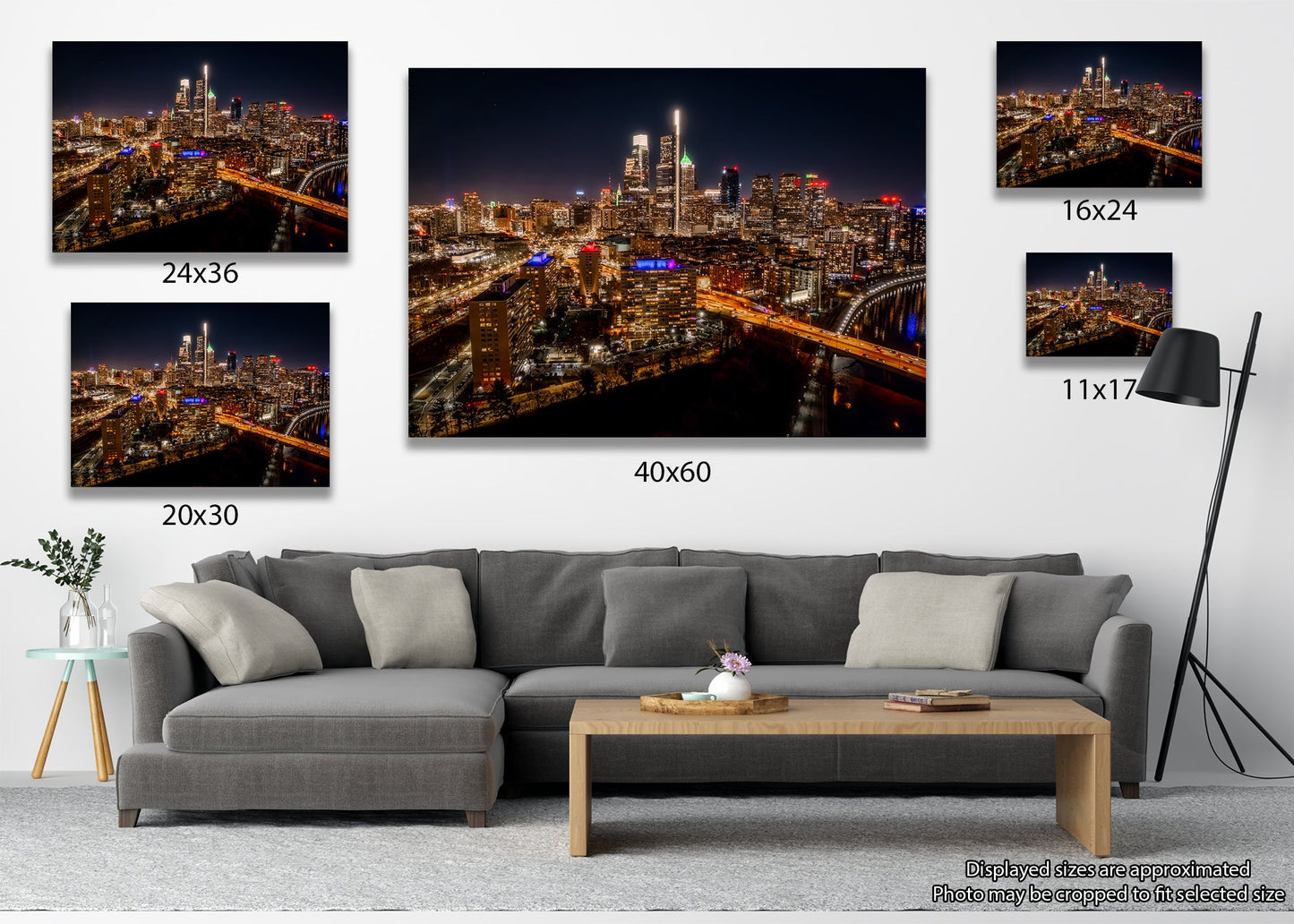 Philadelphia Skyline at Night
