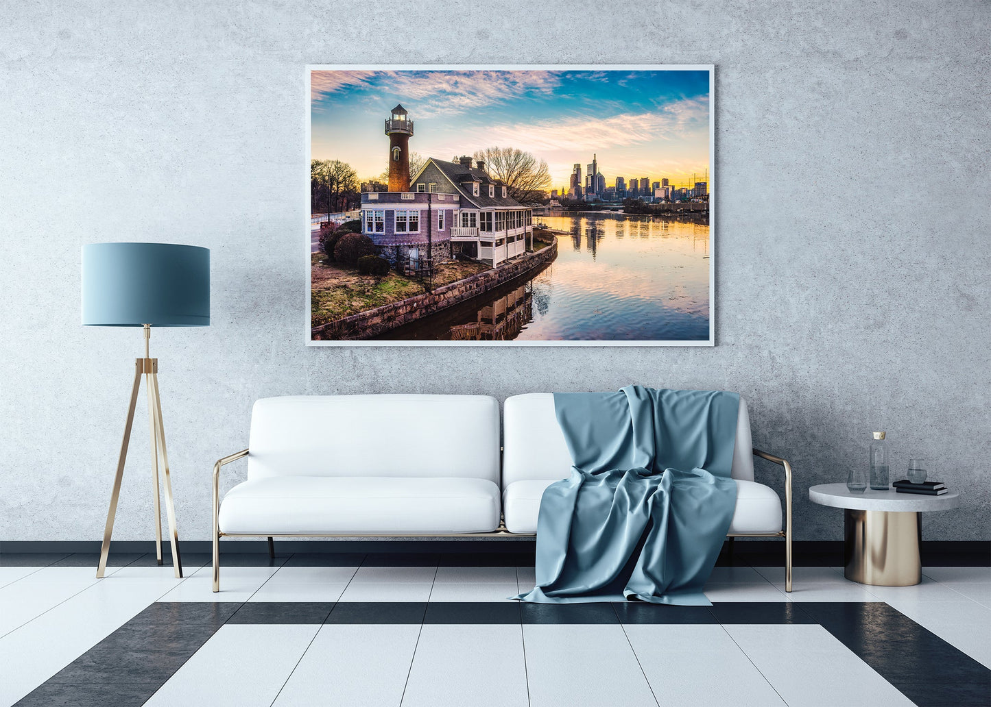 Turtle Rock Lighthouse at Sunrise