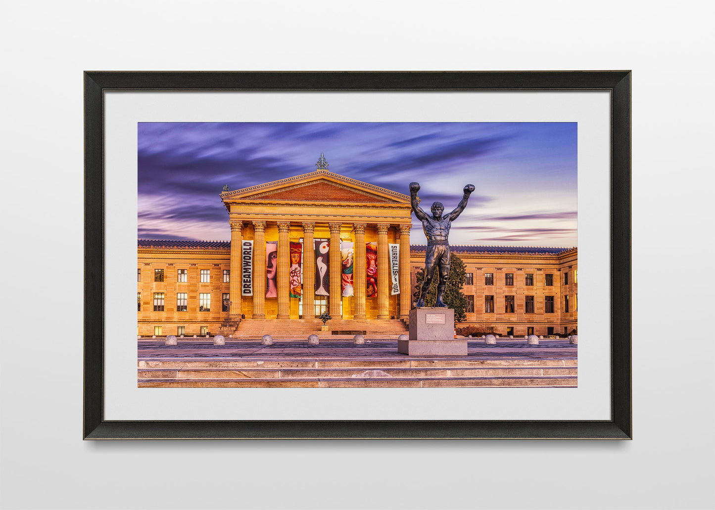 Early Morning at the Rocky Steps