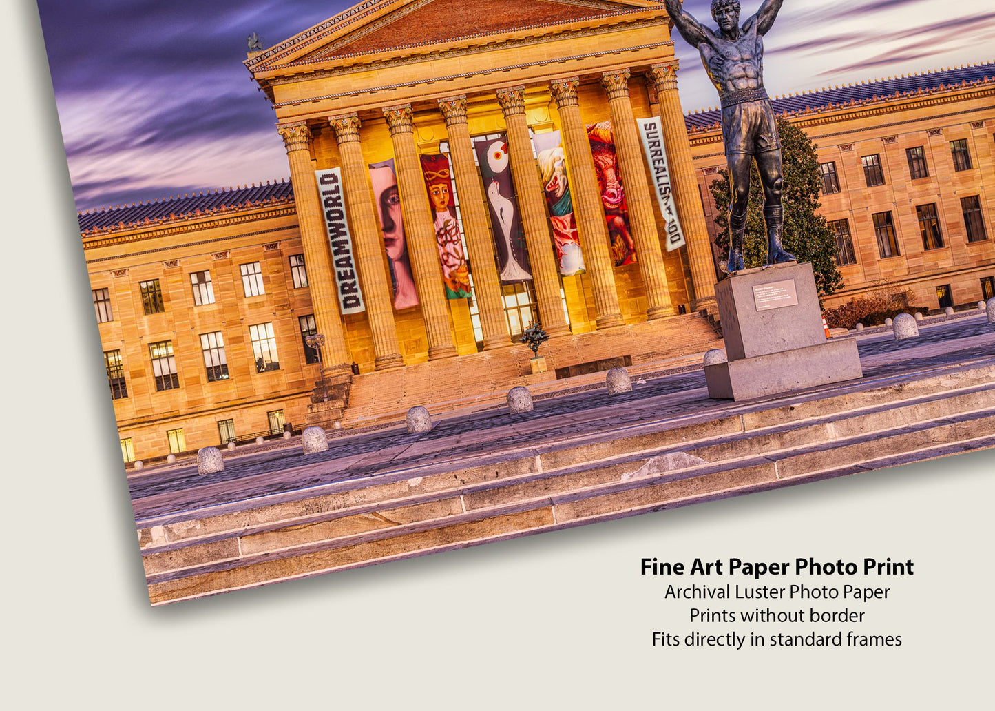 Early Morning at the Rocky Steps