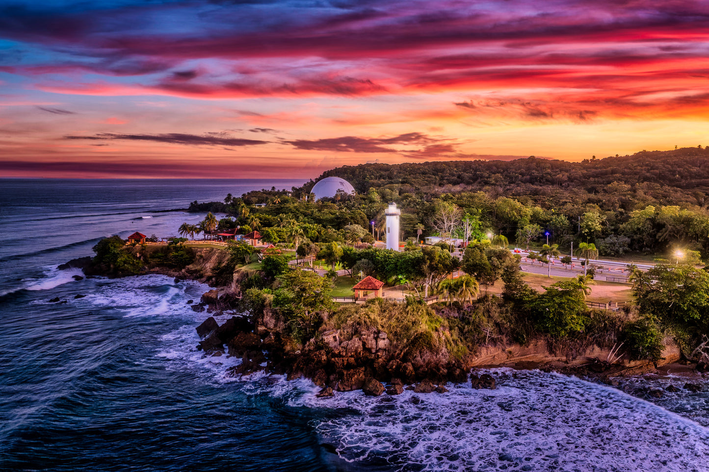 Crimson Sky at Punta Higuero