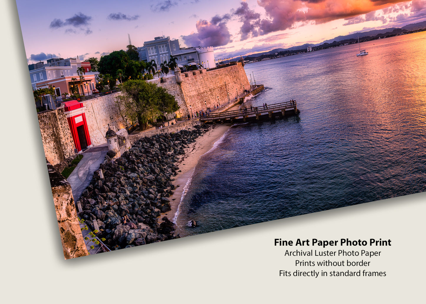 Sunset Over the Shore of San Juan