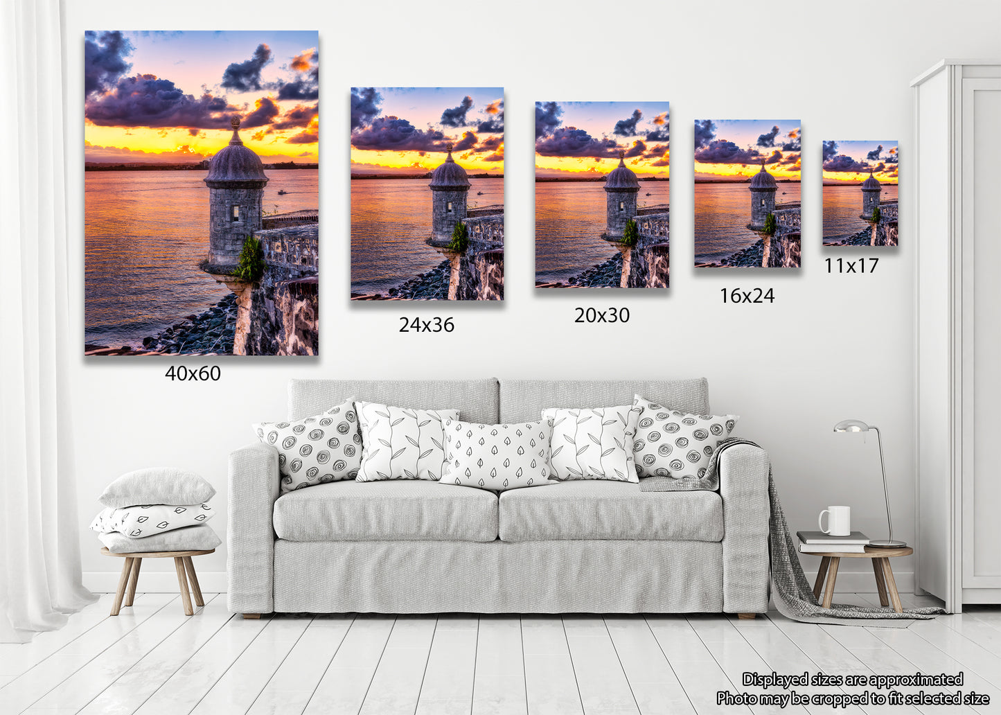 Old San Juan Watchtower at Dusk